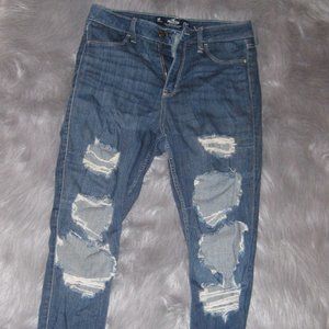 Distressed Hollister Jeans